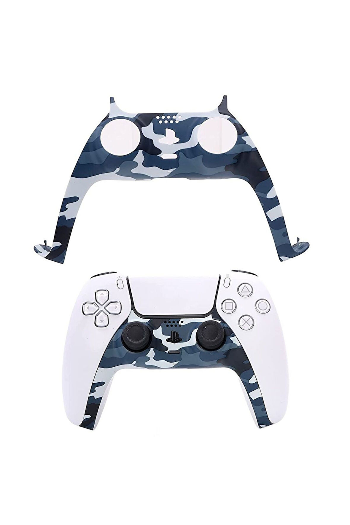 Ps5 Dualsense Oyun Kolu Kamuflaj Dekoratif Plastik Kaplama