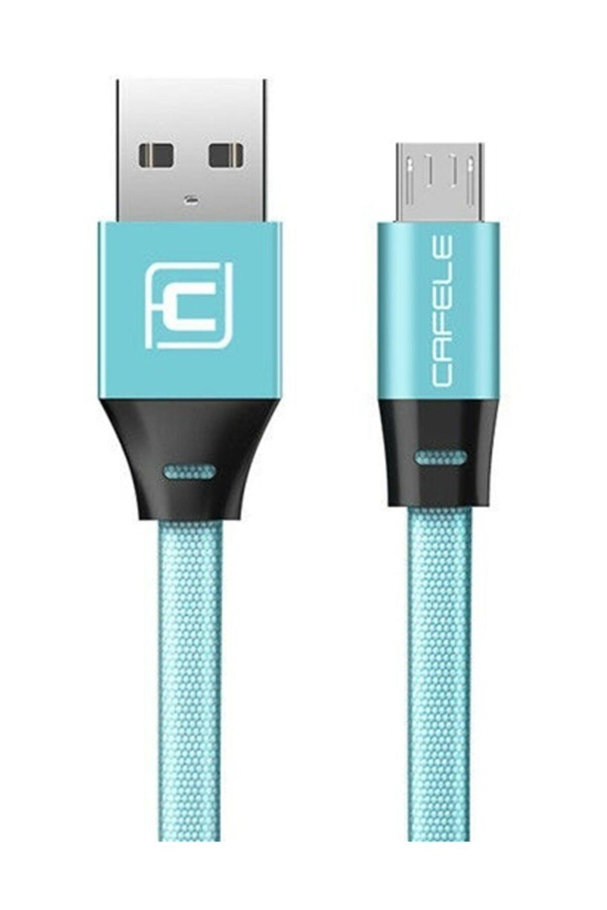 Micro Usb Flat Fiber Örgülü 2.4a Şarj Ve Data Kablosu