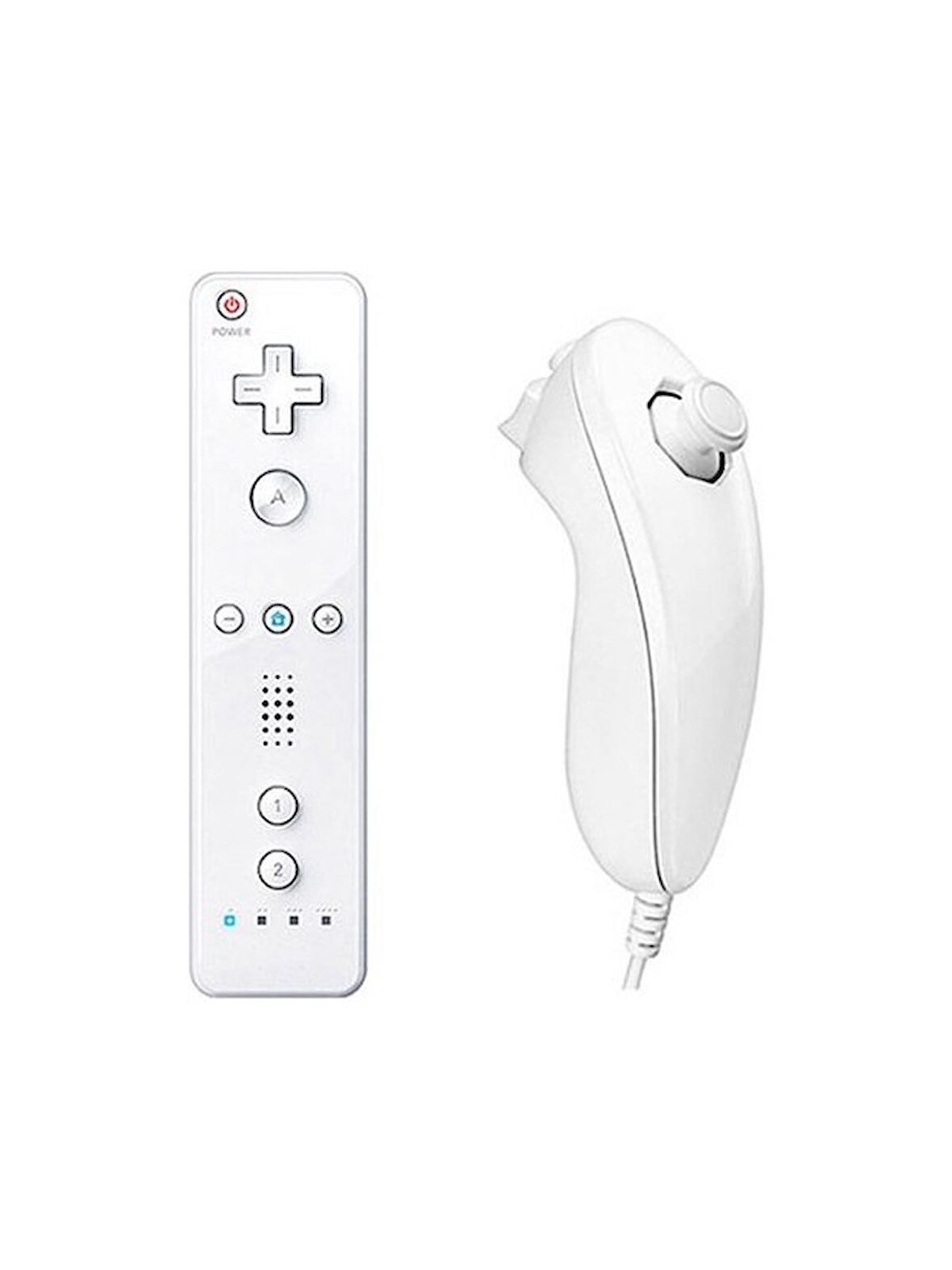 Nintendo Wii Remote + Nunchuck Controller Motion Pluslı