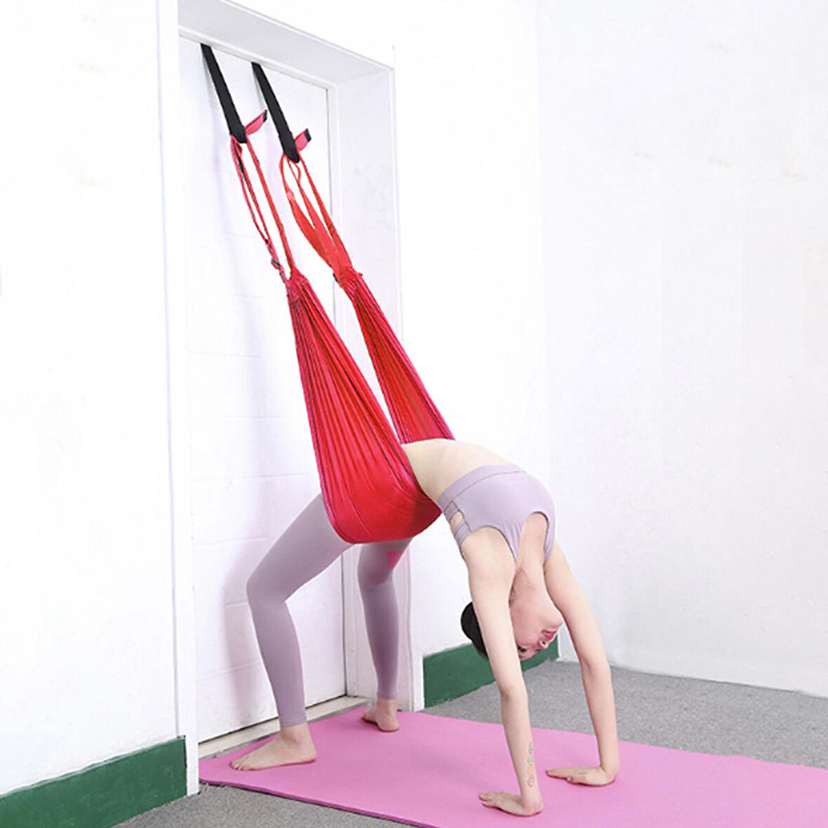 Yoga Plus Hamağı Pilates Fitness Askılı Yoga Denge Spor Aleti