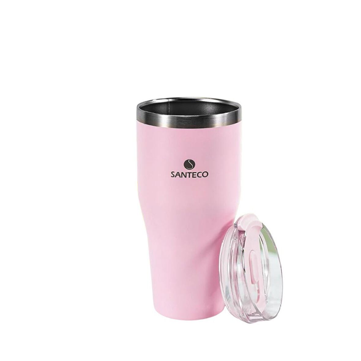 Santeco Coffee Tumbler Termos 590 Ml - Sakura Pink