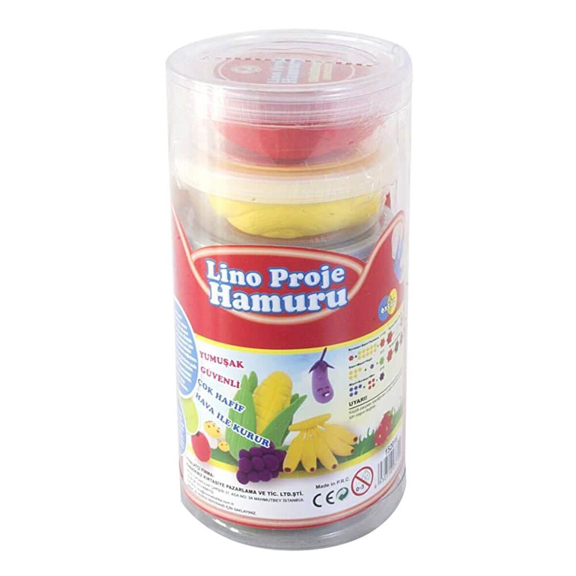 Lino Proje  Oyun Hamuru 6’lı 152016