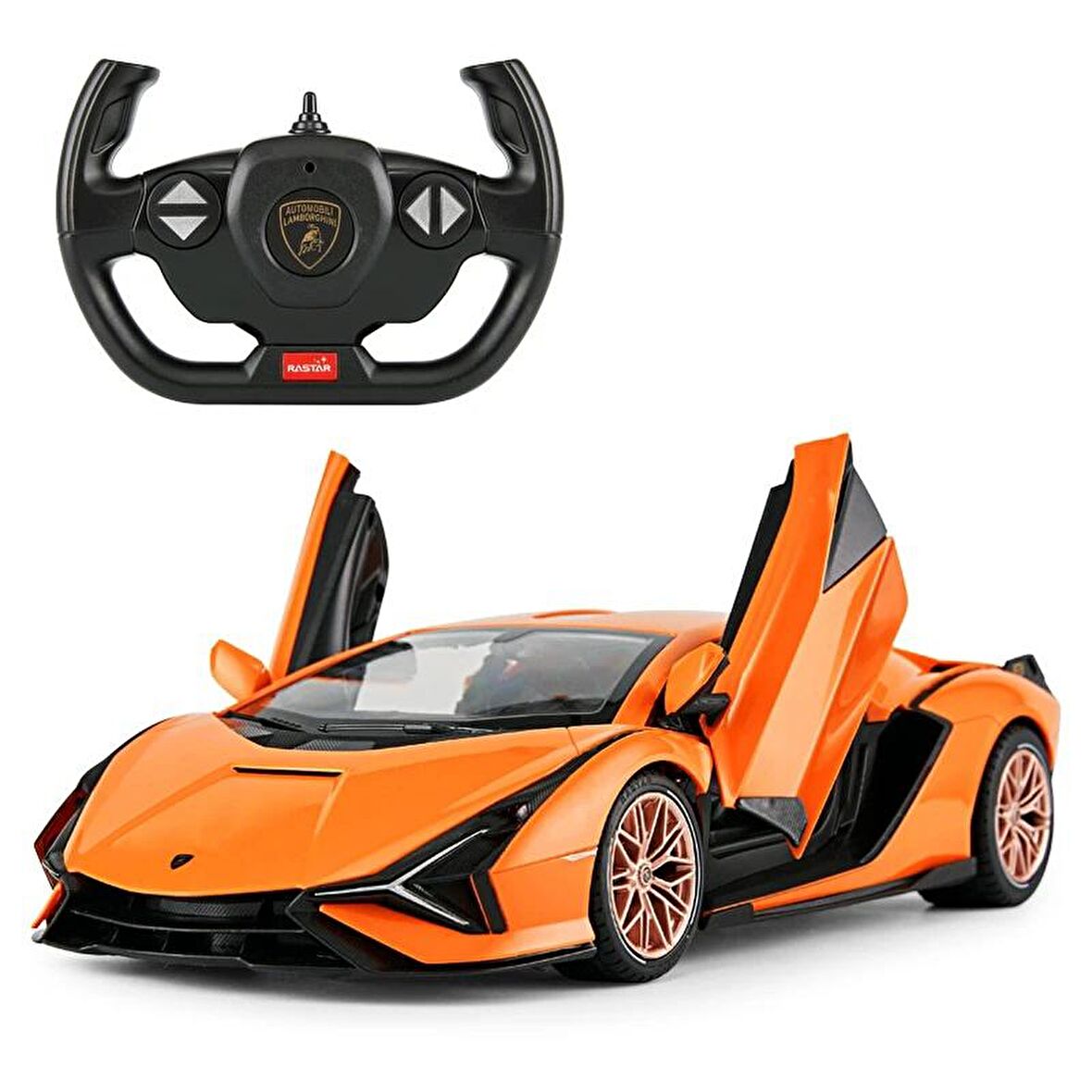 1:14 Lamborghini Sian FKP 37 Işıklı Uzaktan Kumandalı Araba 36 cm