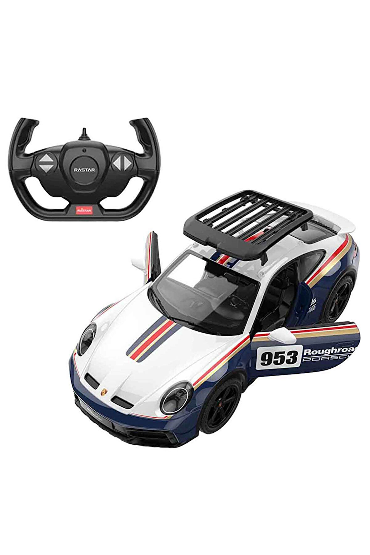 1:14 Porsche 911 Dakar Performance Uzaktan Kumandalı Araba – 2.4 GHz, Full Fonksiyon, Gerçekçi Tasarım, Yüksek Performanslı Yarış Aracı