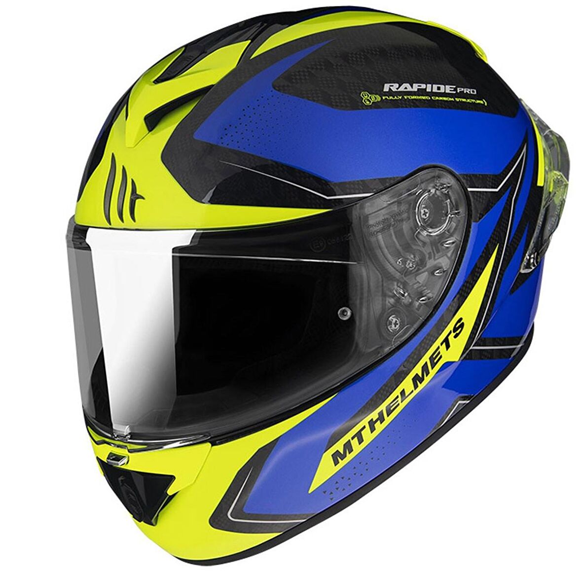 Mt Rapide Pro Carbon Master A7 Full Face Motosiklet Kaski