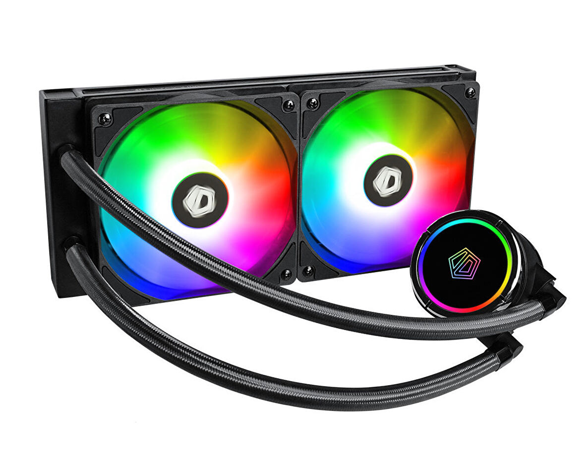 ID-COOLING ZoomFlow 240X ARGB 4Pin PWM 240mm Sıvı Soğutucu