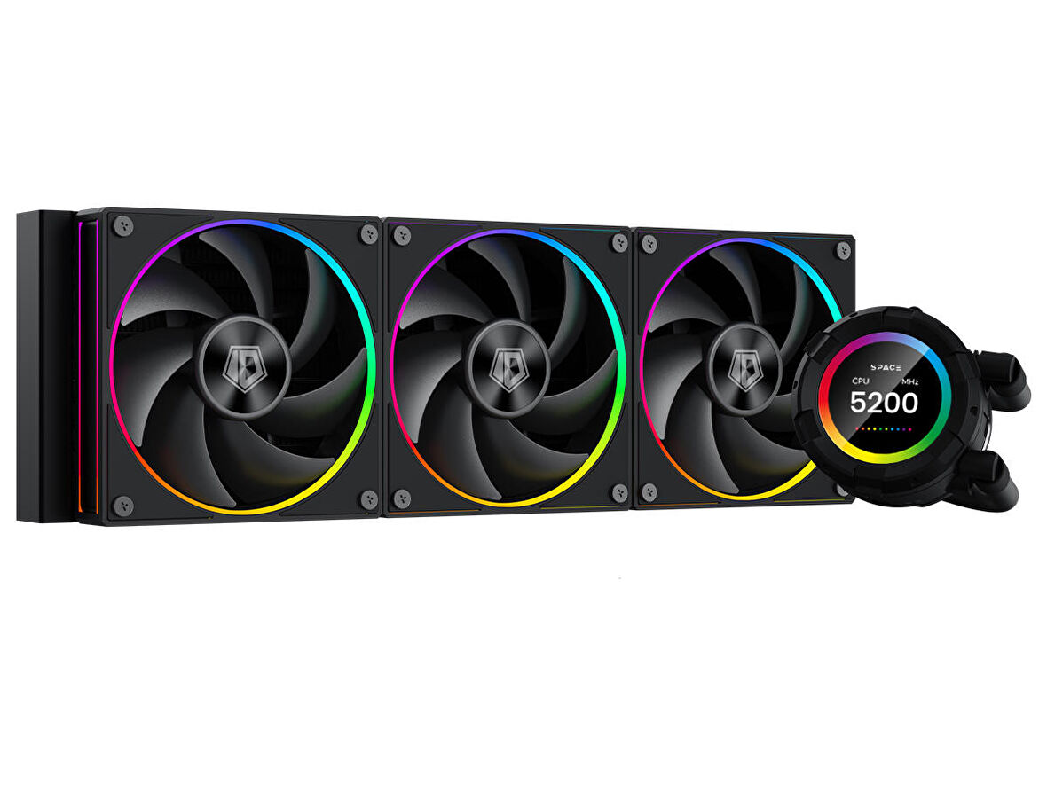 ID-COOLING Space SL360 Led Ekranlı ARGB 360mm Sıvı Soğutucu