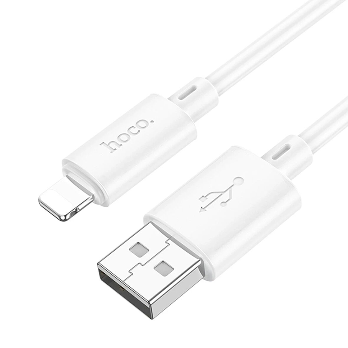 Hoco X88 USB to Lightning Şarj Data Kablosu 1M - Beyaz