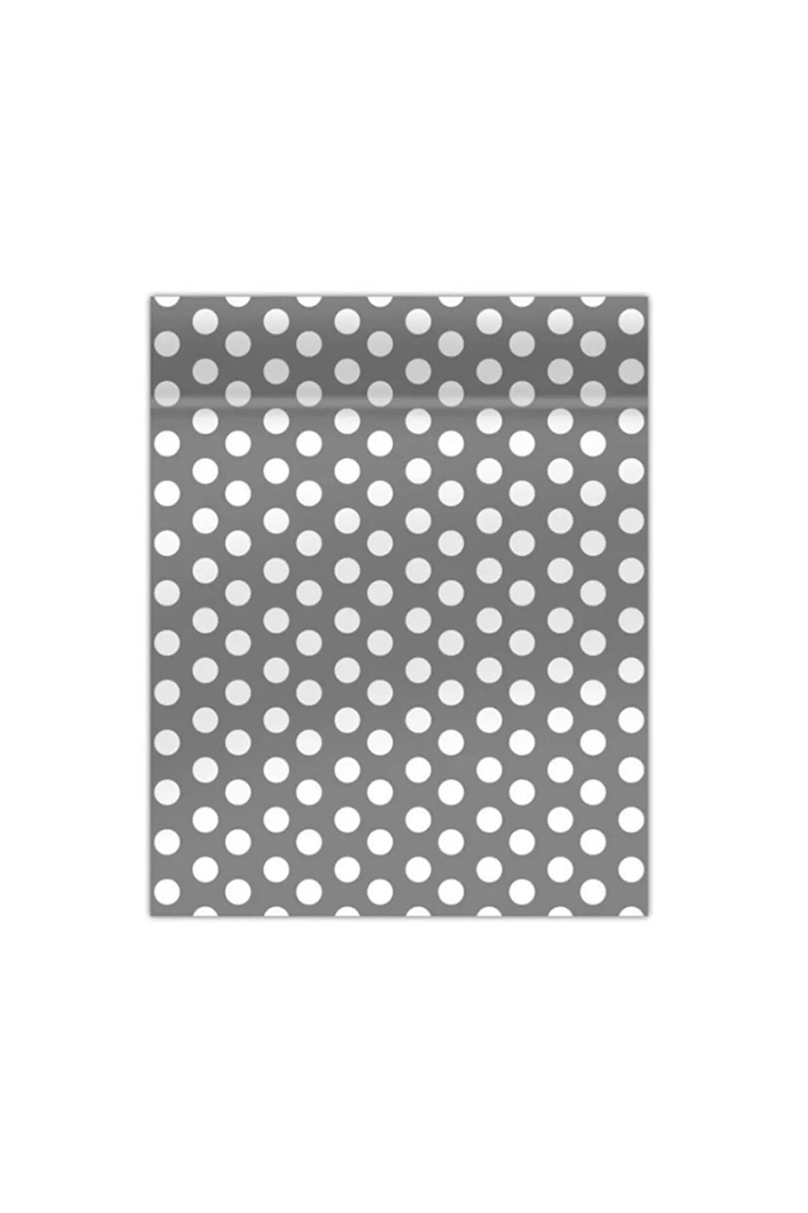 25'li Hediye Paketi 15x8x20+5 Gümüş Puantiyeli 