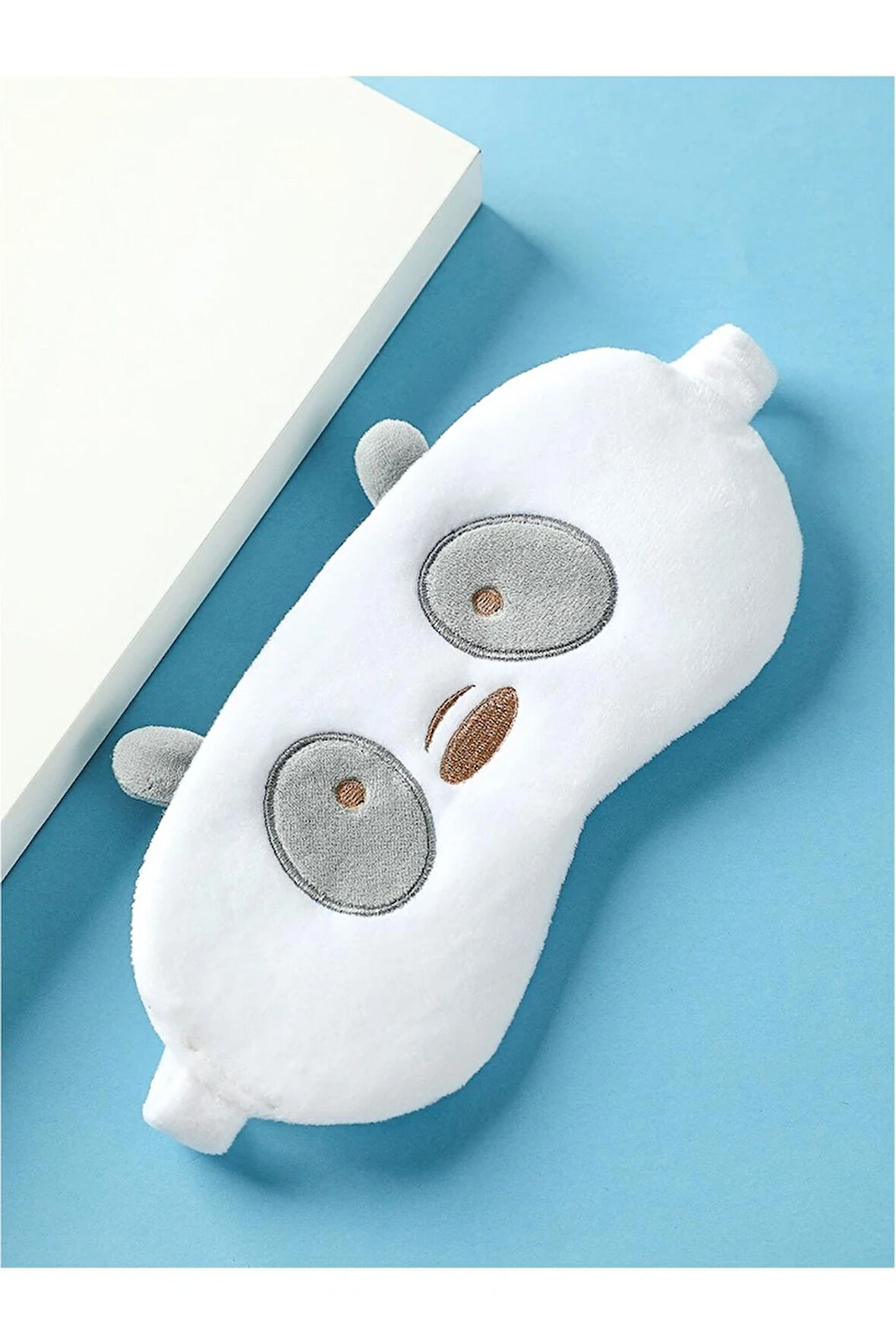 We Bare Bears Lisanslı Peluş Uyku Gözlüğü - Panda