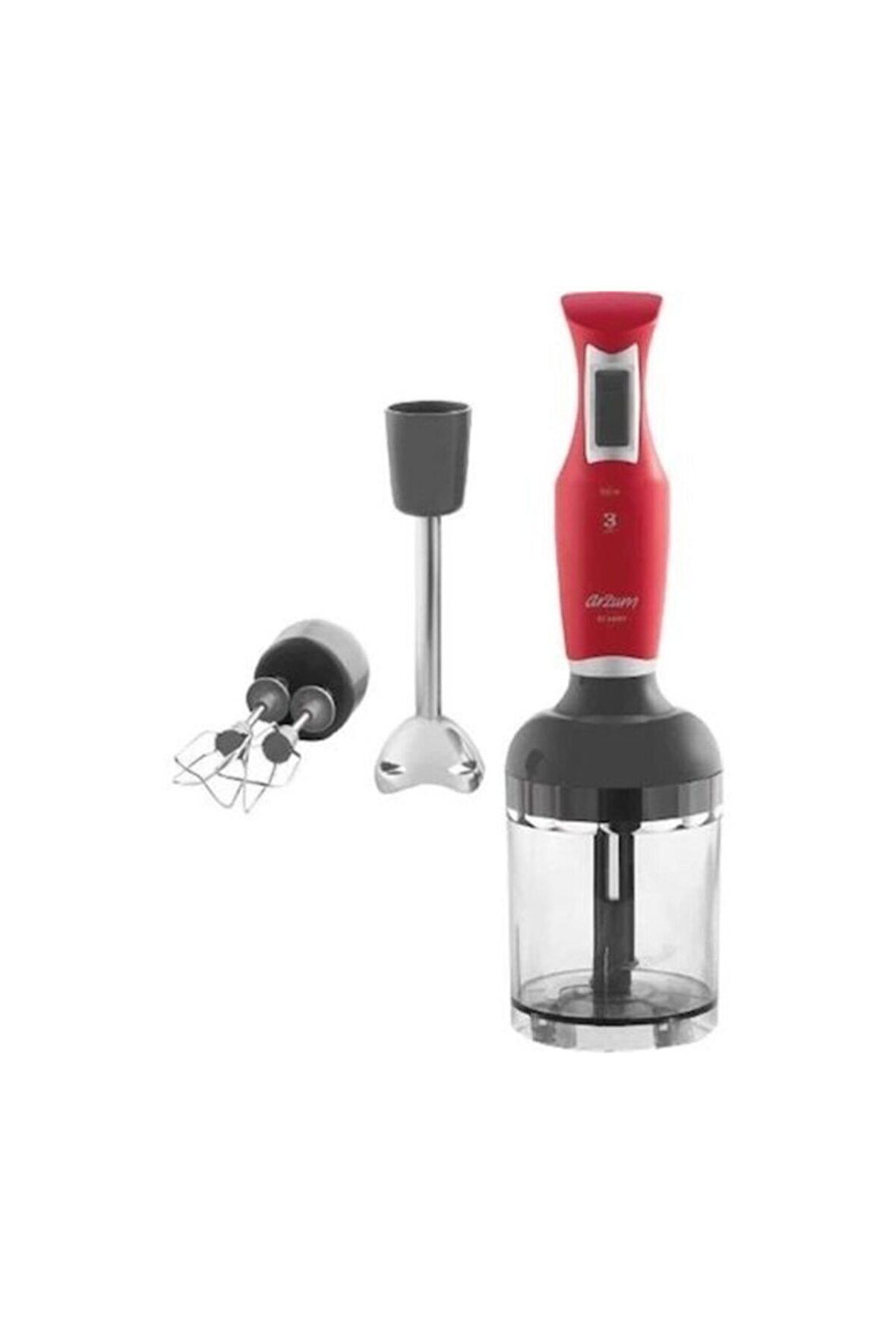 Arzum Ar1111 Starry 900 W Set Mikser Kırmızı