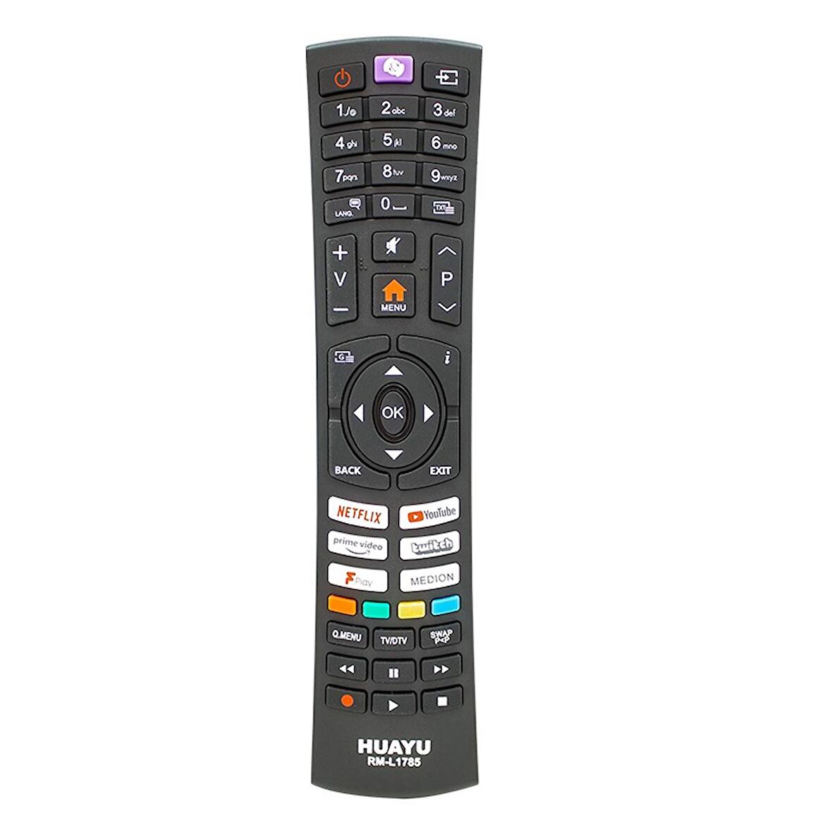 VESTEL RM-L1785 NETFLIX-YOUTUBE-PRIME VIDEO TUŞLU UNIVERSAL LCD LED TV KUMANDA*17