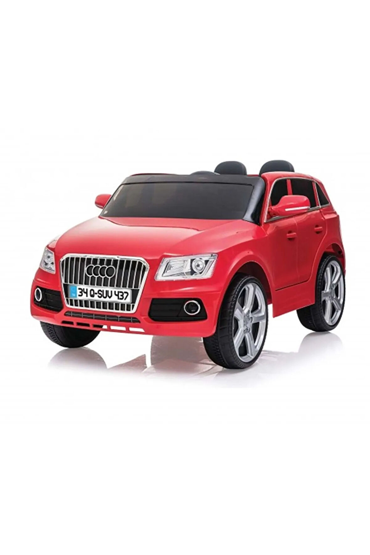 Öykü Bebek Dünyası 437 Q-suv Akülü Araba (KIRMIZI)