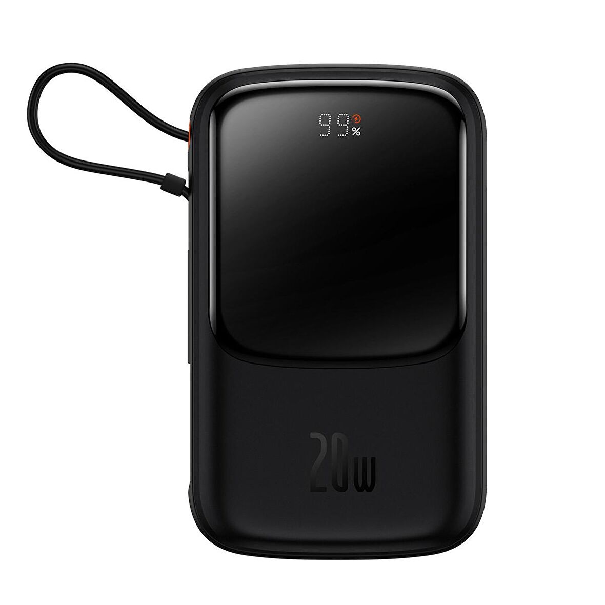 Baseus Qpo W Pro 20 W 10000 mAh Hızlı Şarj Powerbank Siyah 