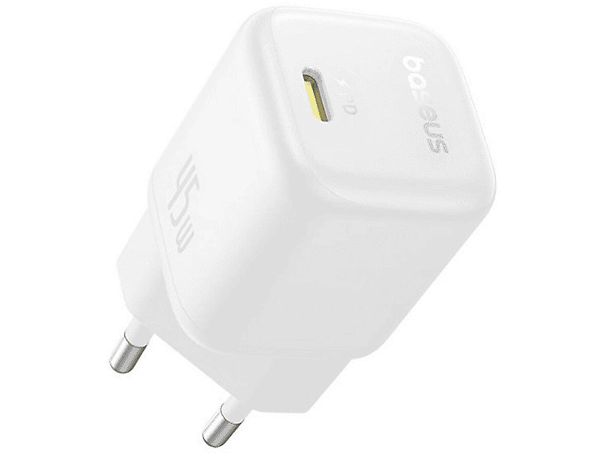 BASEUS PicoGo GaN 1C 45W Hızlı Şarj Cihazı Beyaz
