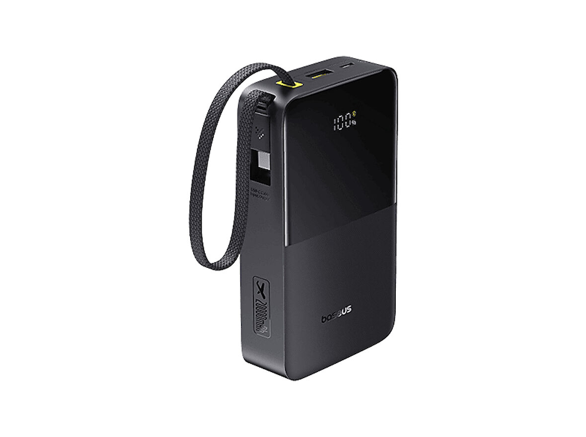 BASEUS Enerfill FC51 20.000 mAh 22.5W Taşınabilir Şarj Cihazı Siyah