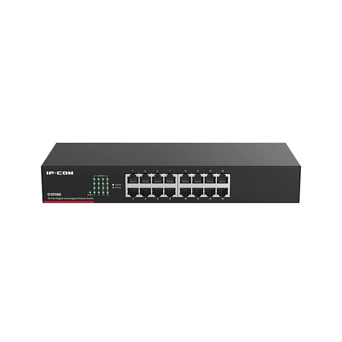Ip-com G1016d 16 Port Gıgabıt Metal Kasa Rackmount Swıtch