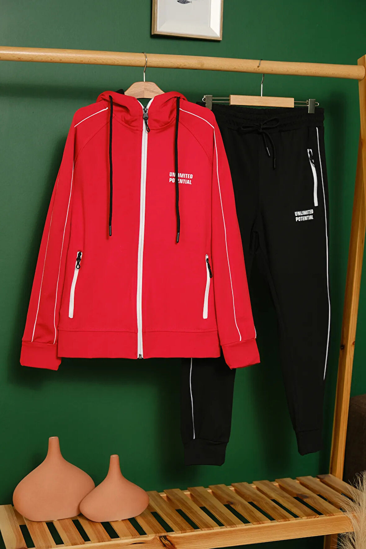 Unlimited Potential Dalgıç Kumaş Unisex Çocuk Eşofman Takımı ESF.1725