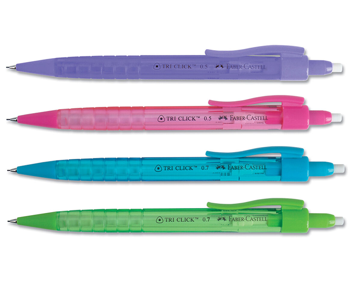 Faber Castell Tri Click versatil 0.7 Uçlu Kalem 2 adet