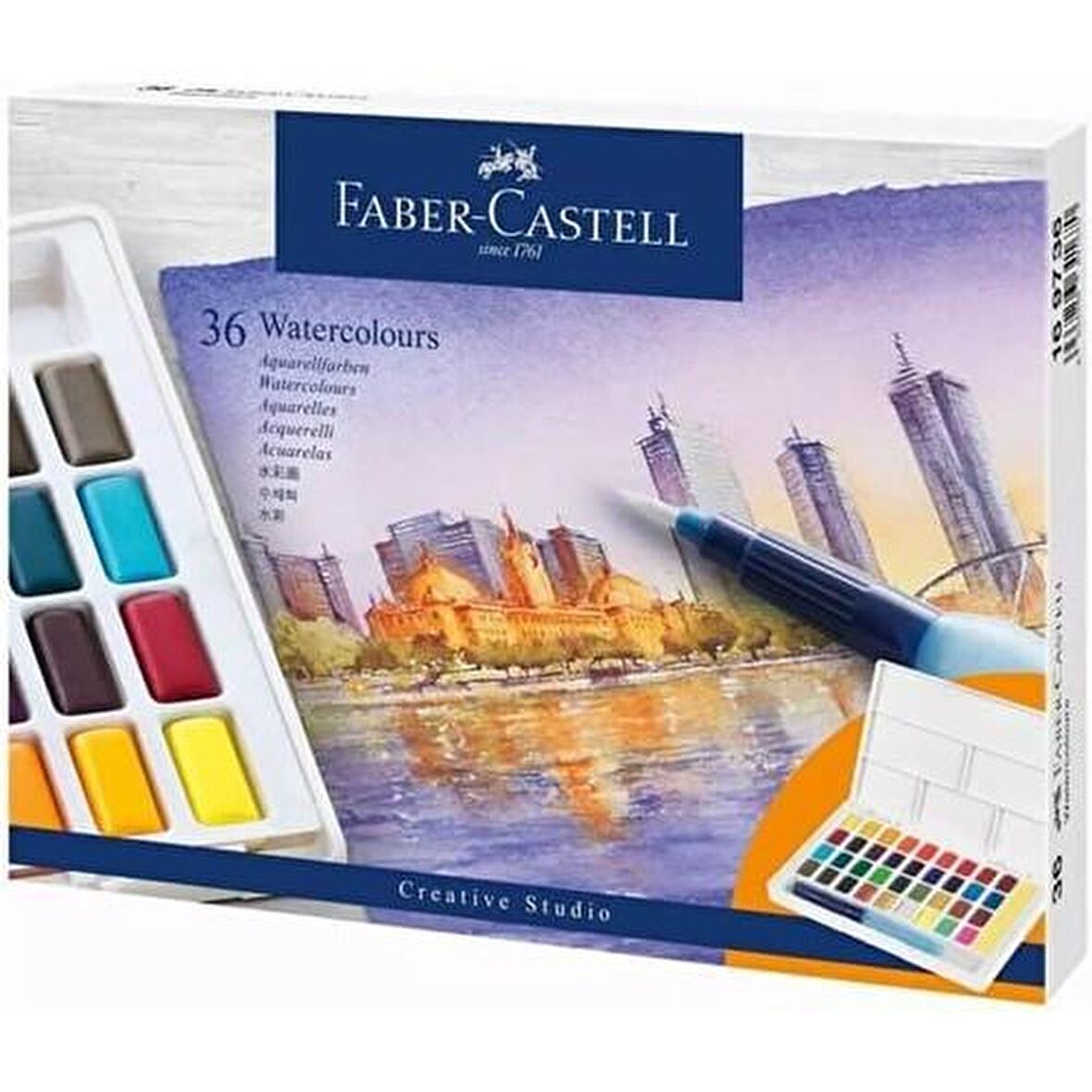 Faber-Castell Creative Studio Tablet Suluboya 36lı