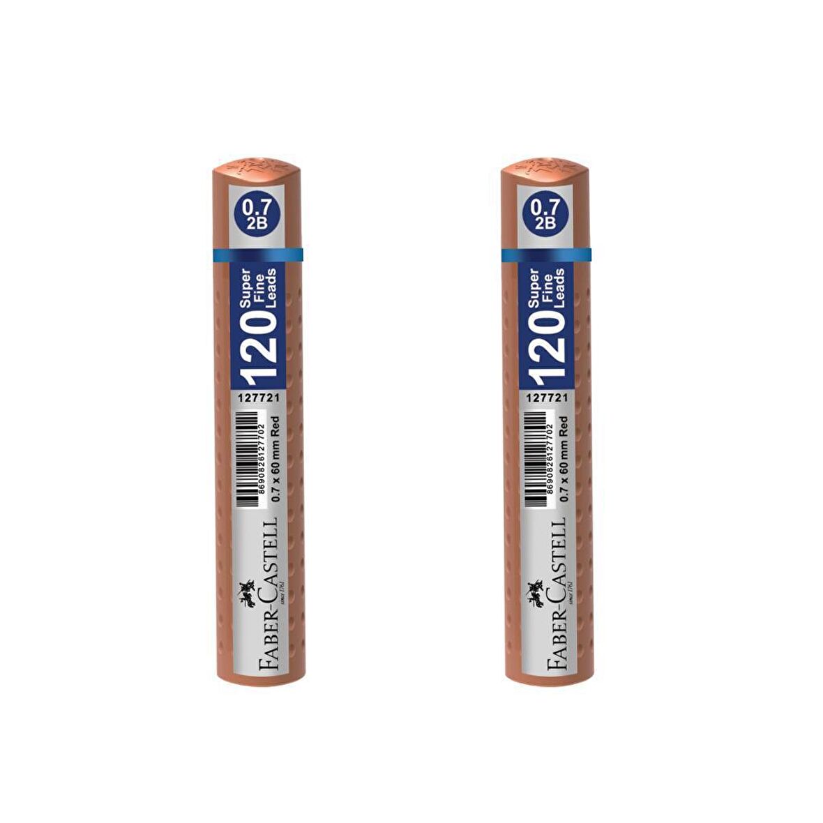 Faber-Castell Grip Min 0.7 2B 60MM 120'Lİ Rose Gold Tüp 2'Lİ