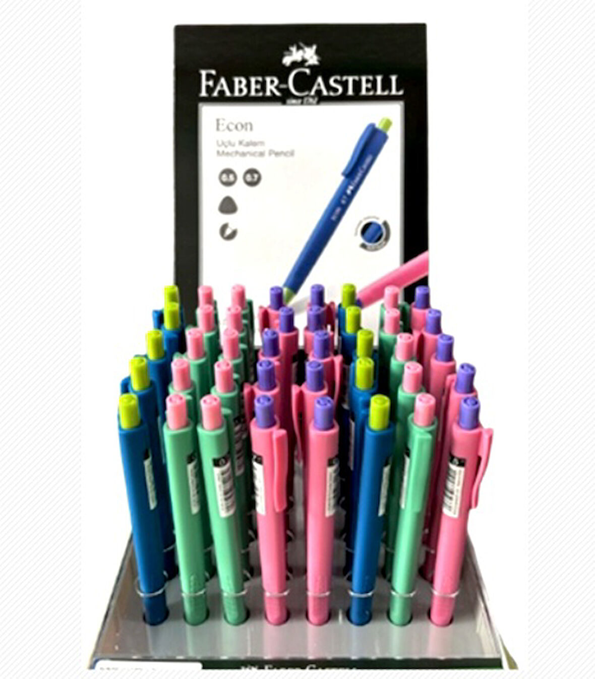 Faber Castell Econ Versatil Kalem 0.7 Uçlu kalem Karışık Renk - 1 adet