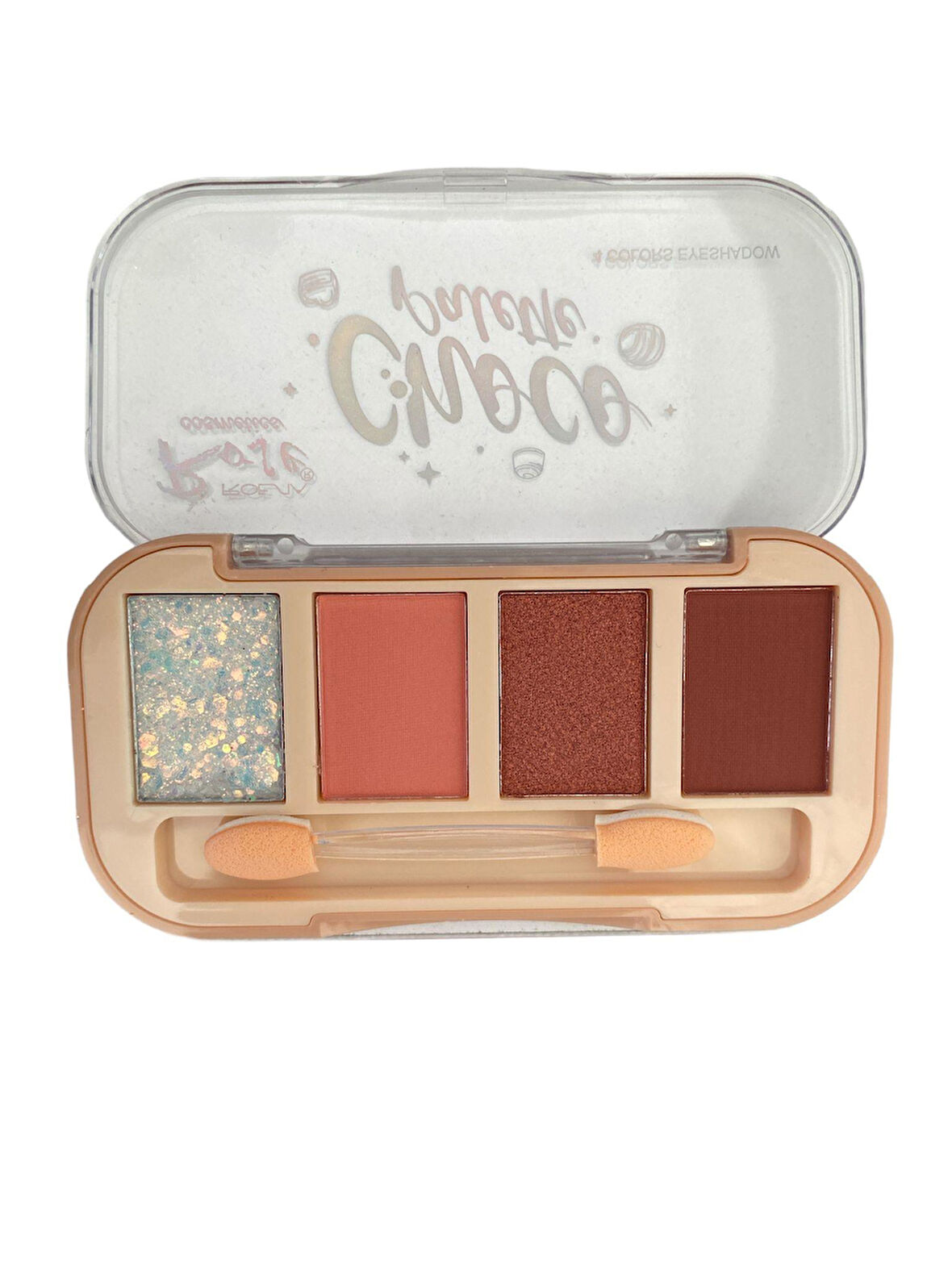 Rose Choco Palette 4 Colors Eyeshadow (No:03)