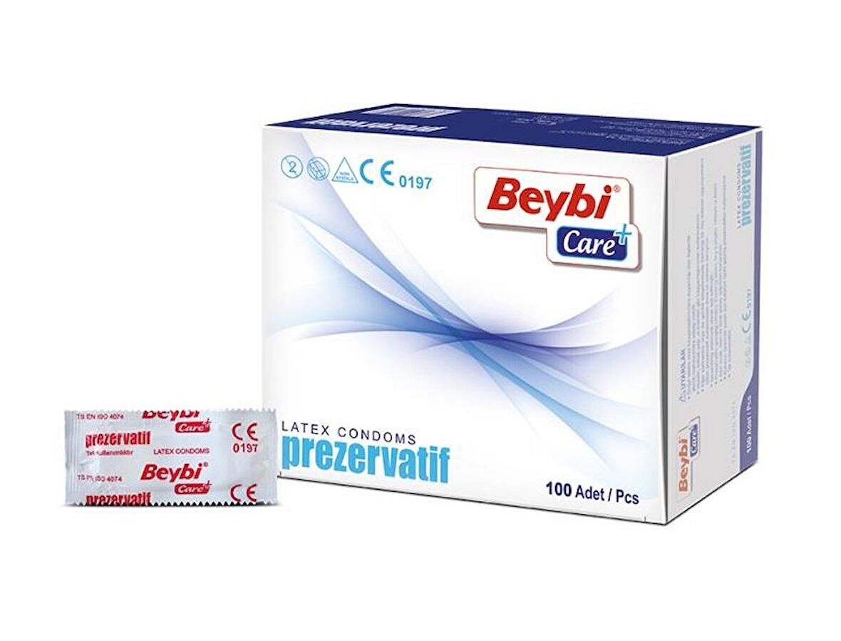 Beybi Care Latex Kondom Klasik Prezervatif 100 Adet