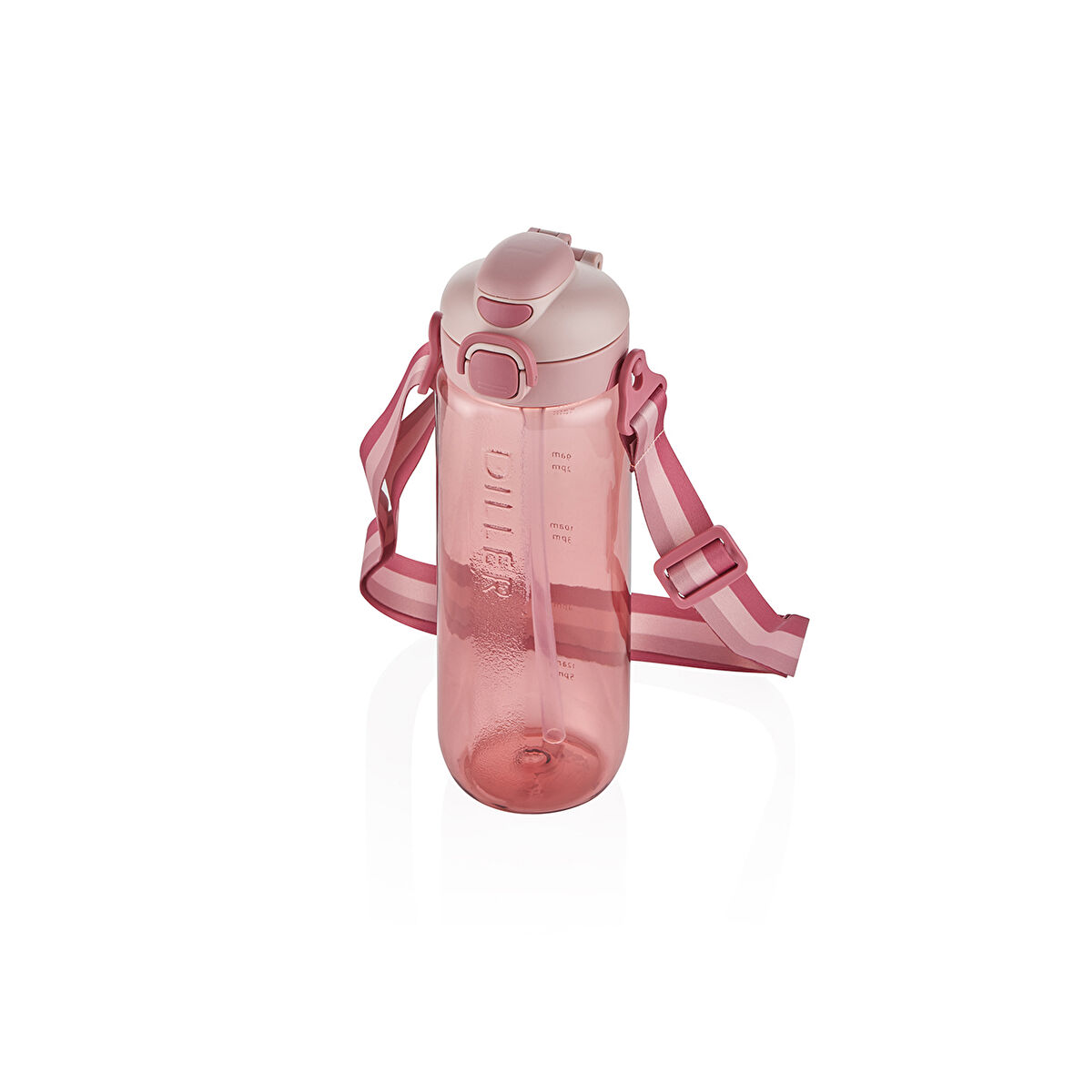 Diller Pipetli Su Matarası Pembe 780 ml