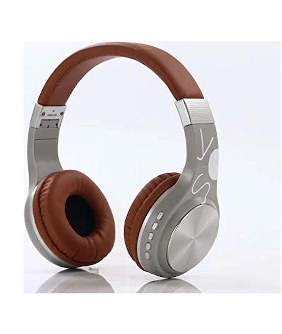 SY BT-1607 Kulaküstü Bluetooth Kulaklık Kahverengi