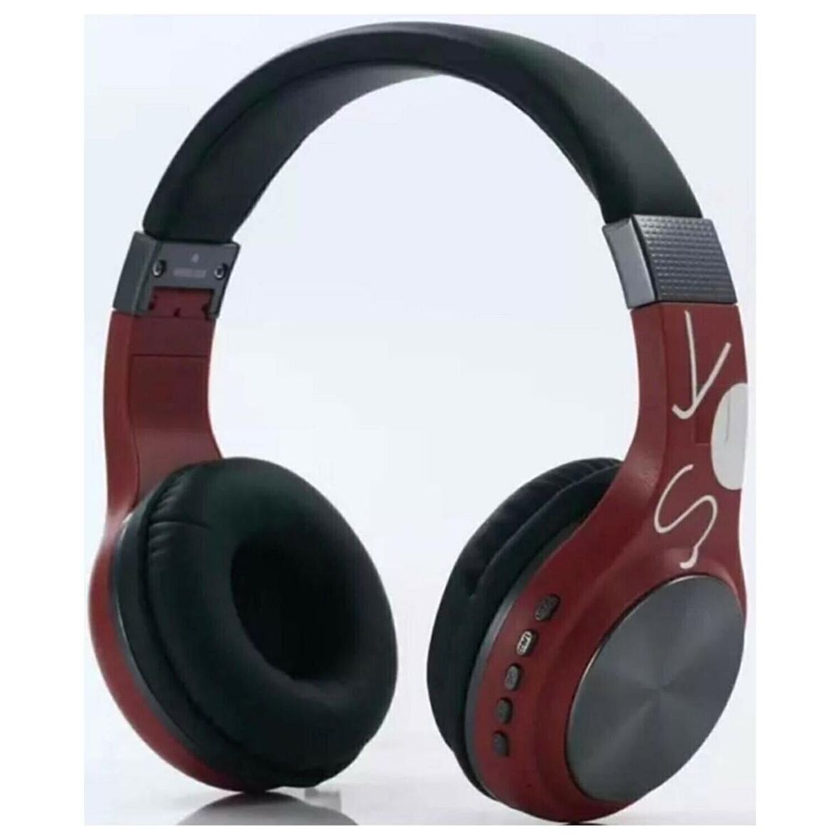 SY BT-1607 Kulaküstü Bluetooth Kulaklık Kırmızı
