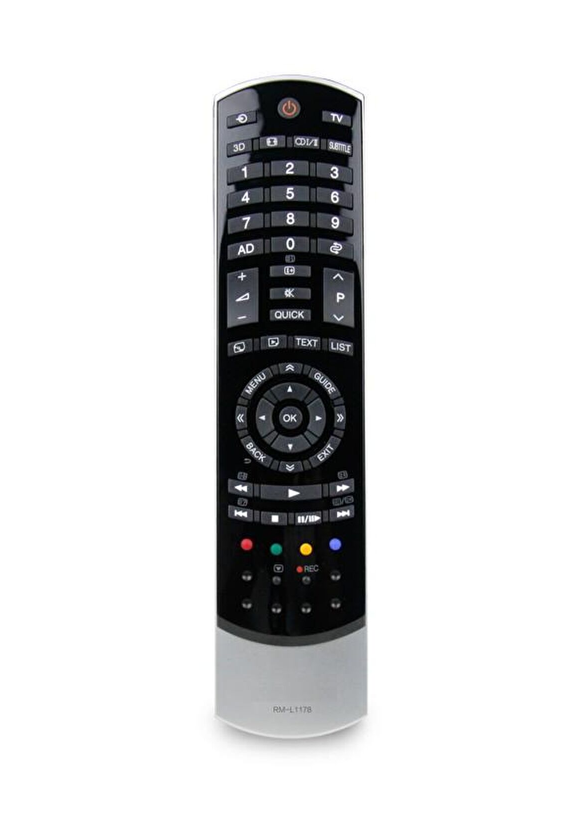 TOSHIBA 3D LED TV Uyumlu Kumanda RM-L1178