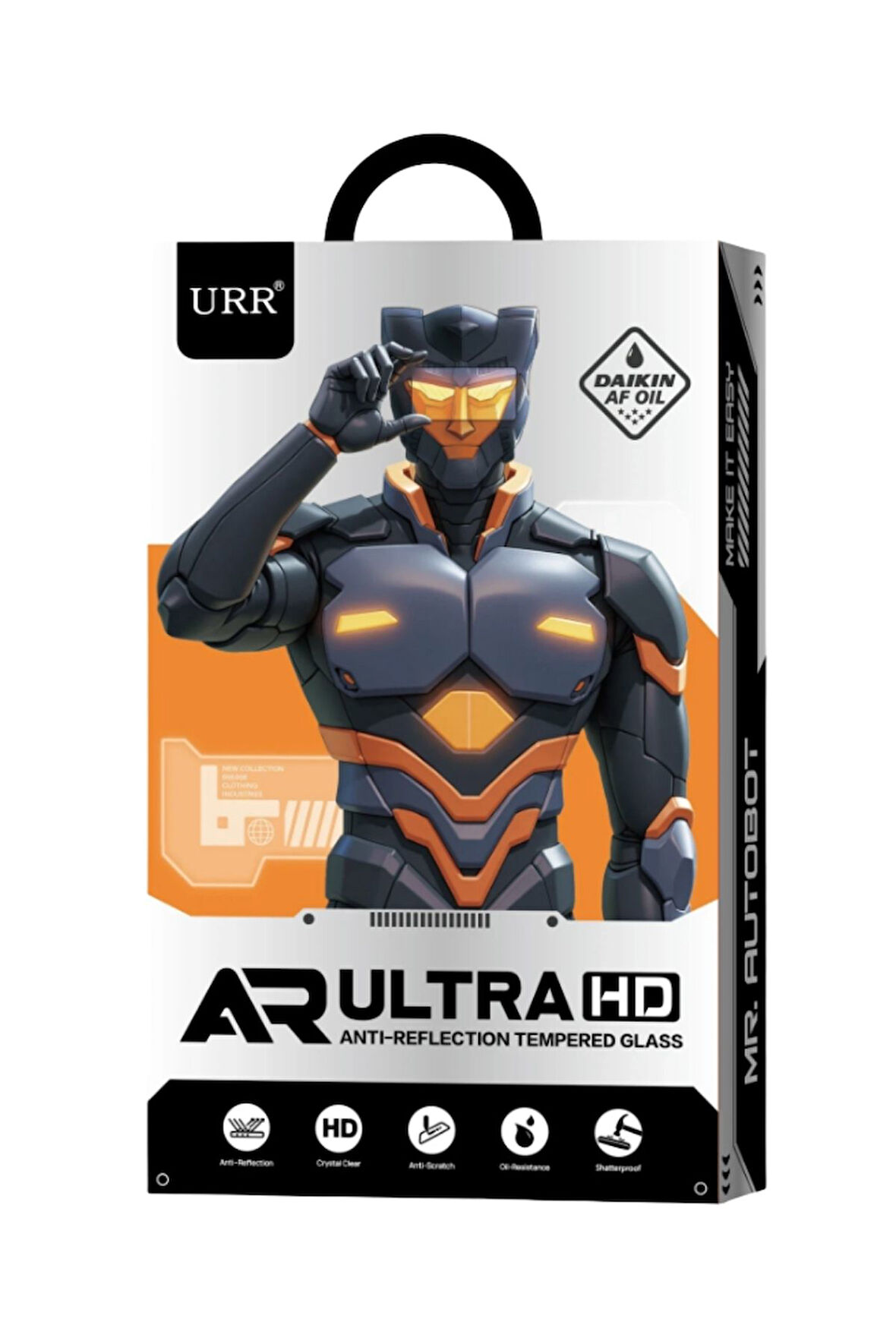 iPhone 17 Pro Max Uyumlu URR 3D Anti Reflection (AR) Ultra Cam Ekran Koruyucu