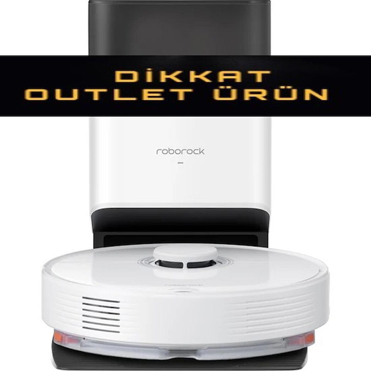 OUTLET Roborock Q7 Max Plus Beyaz Akıllı Robot Süpürge