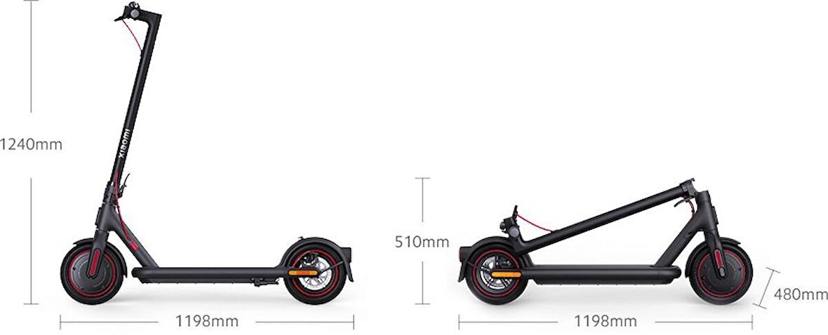 Xiaomi Elektrikli Scooter 4 Pro (Xiaomi Türkiye Garantili)