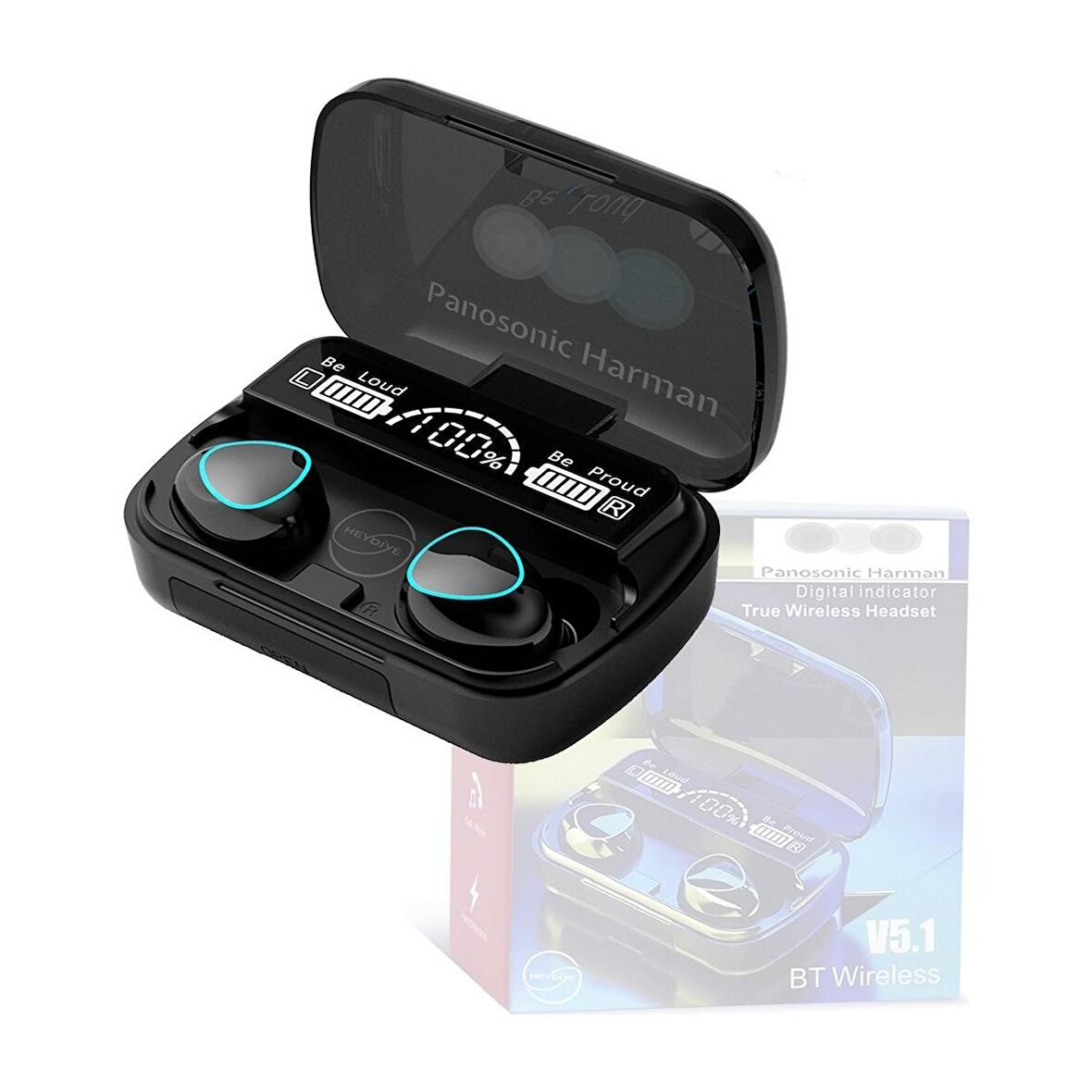 Panosonic Harman Bluetooth Buds – Tws / Anc Powerbank Kulaklık