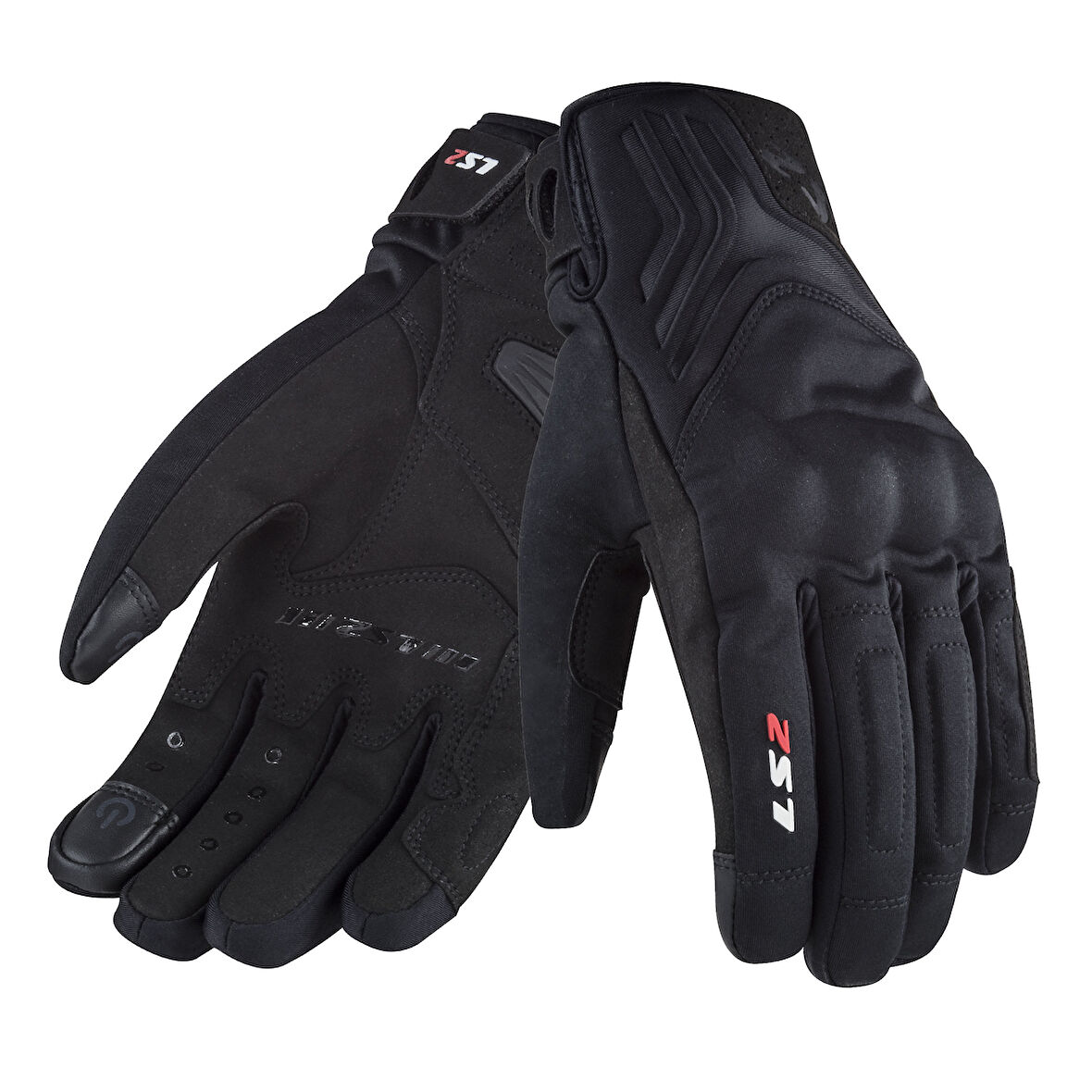 LS2 JET 2 WATERPROOF ELDİVEN SİYAH