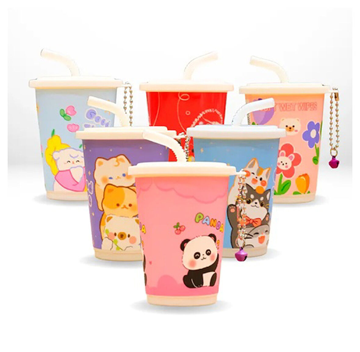 Vagon Islak Mendil Spring Outine Meyve Suyu Pipetli - 1 adet