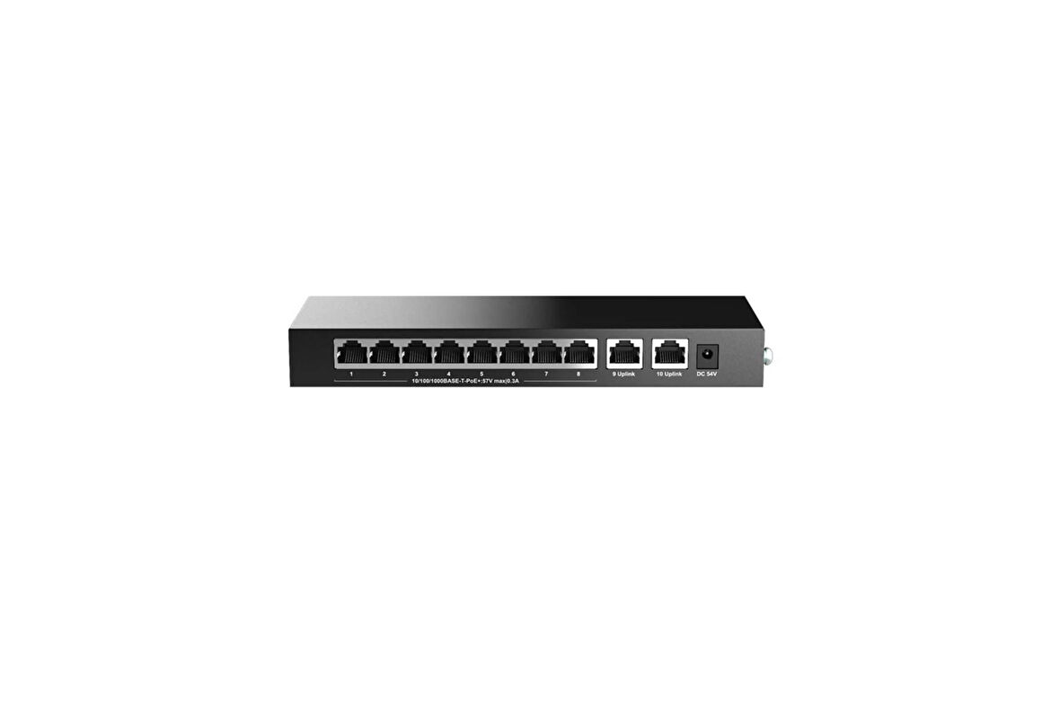 H3C Magic BS210T-P 8 Port Poe+ 2 Port Uplink 10-100-1000 Mbps Metal Kasa Swich