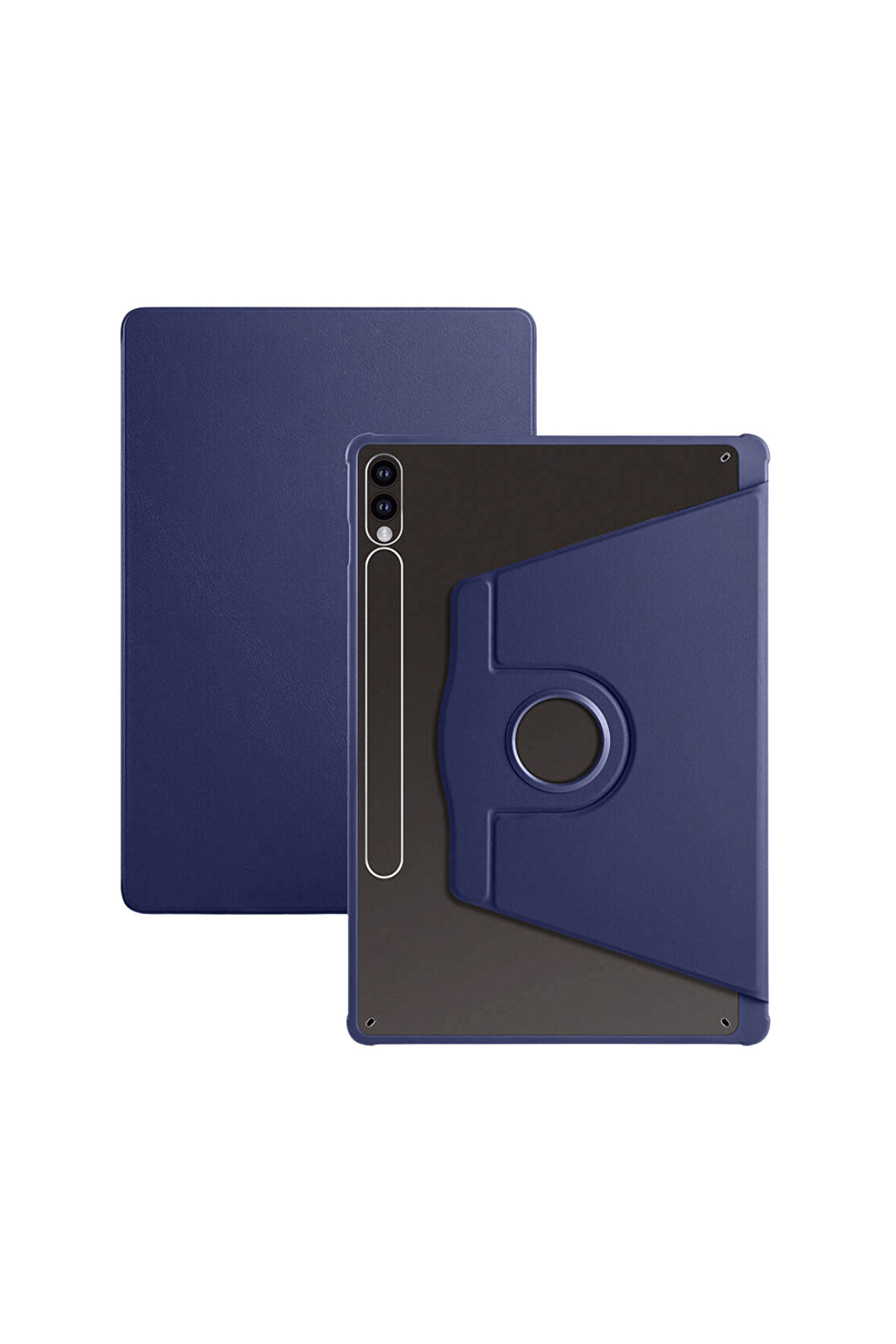 Galaxy Tab S10 Plus Uyumlu 12,4 inç Fuchsia Pino Kılıf Akıllı Kapak Kalem Bölmeli Standlı Kılıf