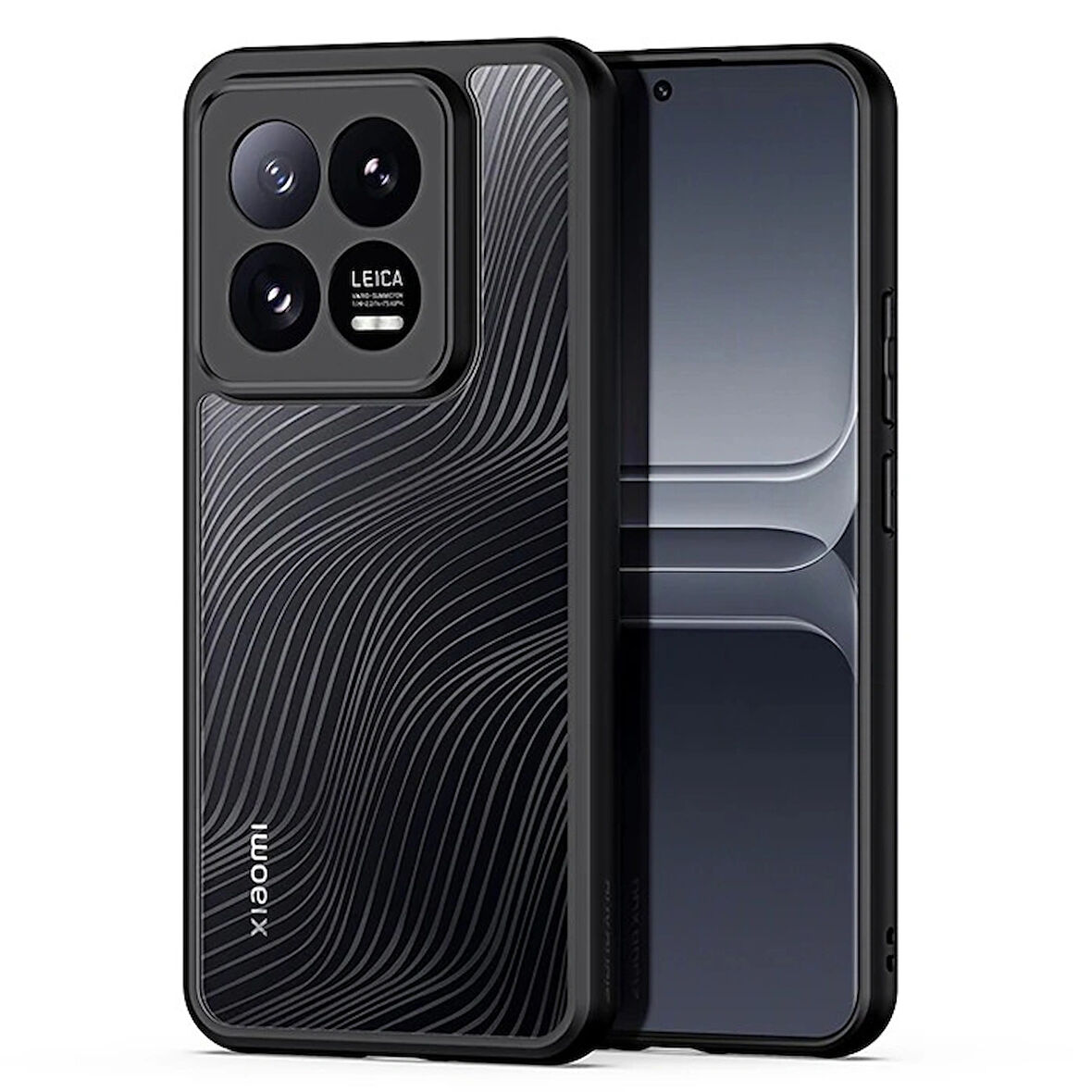 Dux Ducis Xiaomi 14 Pro Aimo Series Premium Buzlu Sert PC-TPU Kılıf