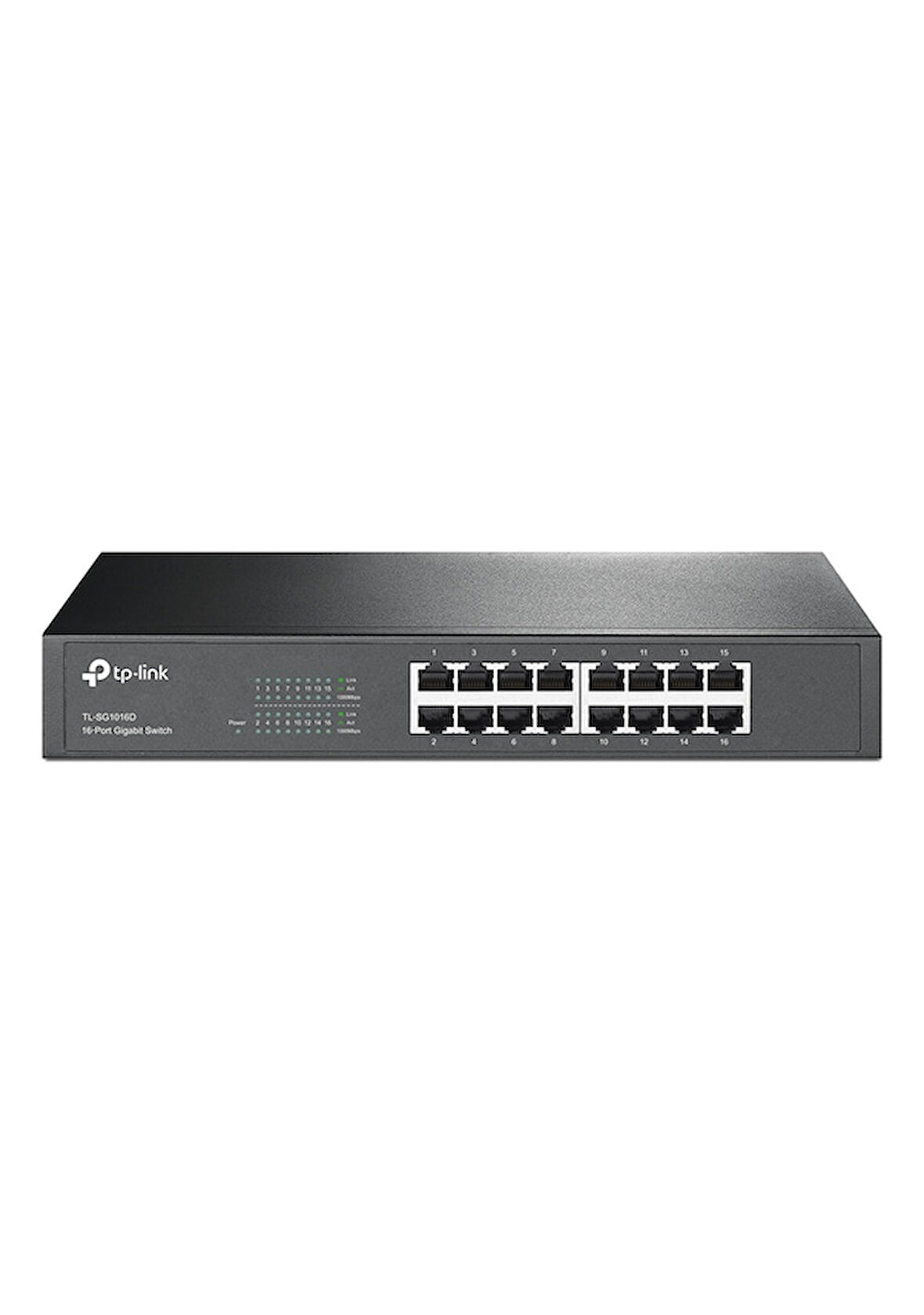 TP-Link TL-SG1016D 16 Port 10/100/1000 Mbps Gigabit Switch