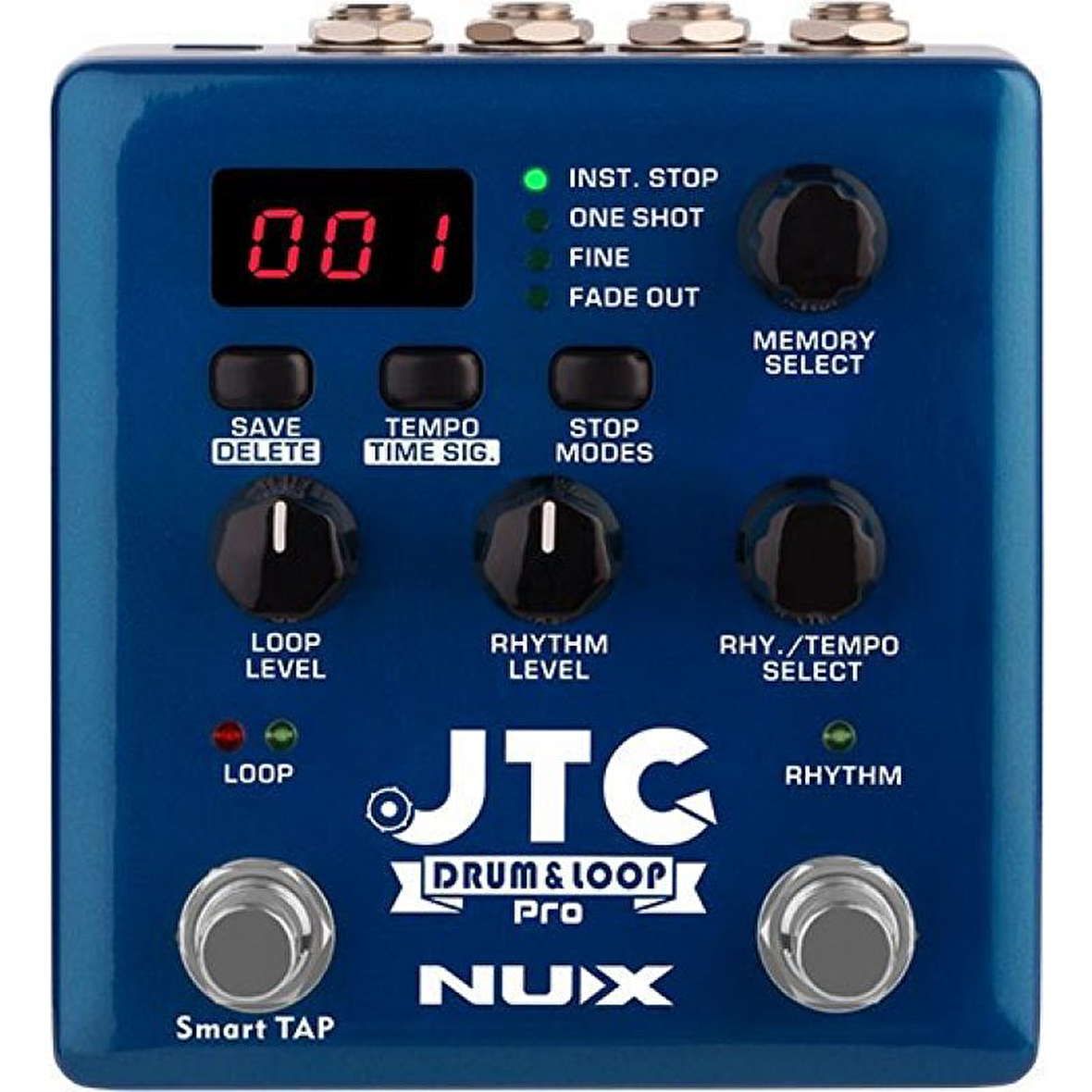 Nux NDL-5 JTC Drum & Loop Pro Dual Switch Looper Pedalı