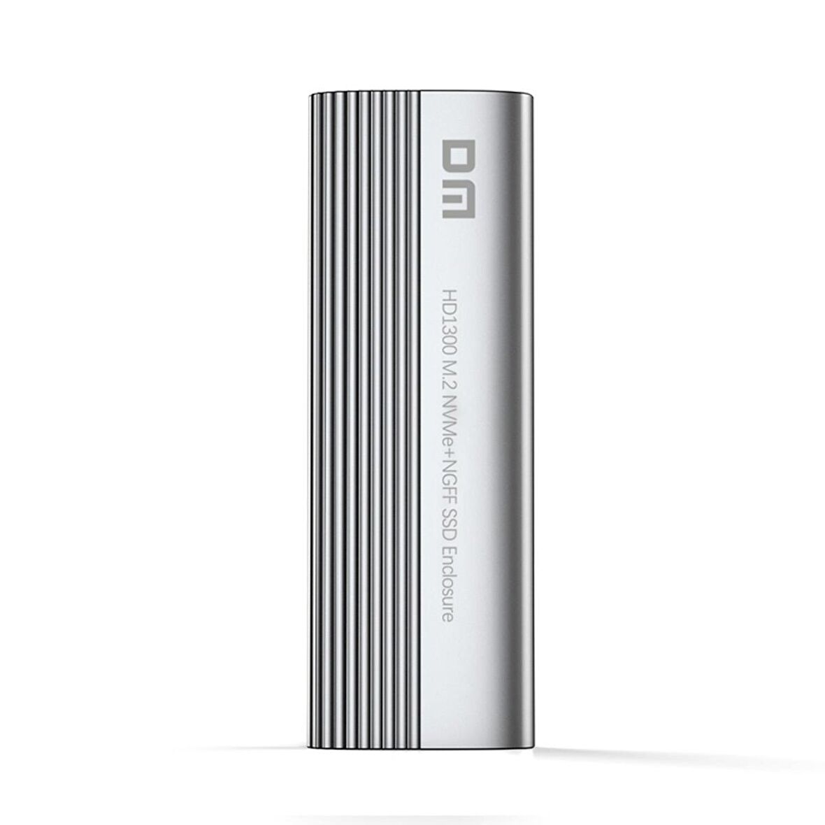 DM HD1300 USB Type-C 3.1 Gen2 M.2 NVMe NGFF SSD Disk Kutusu