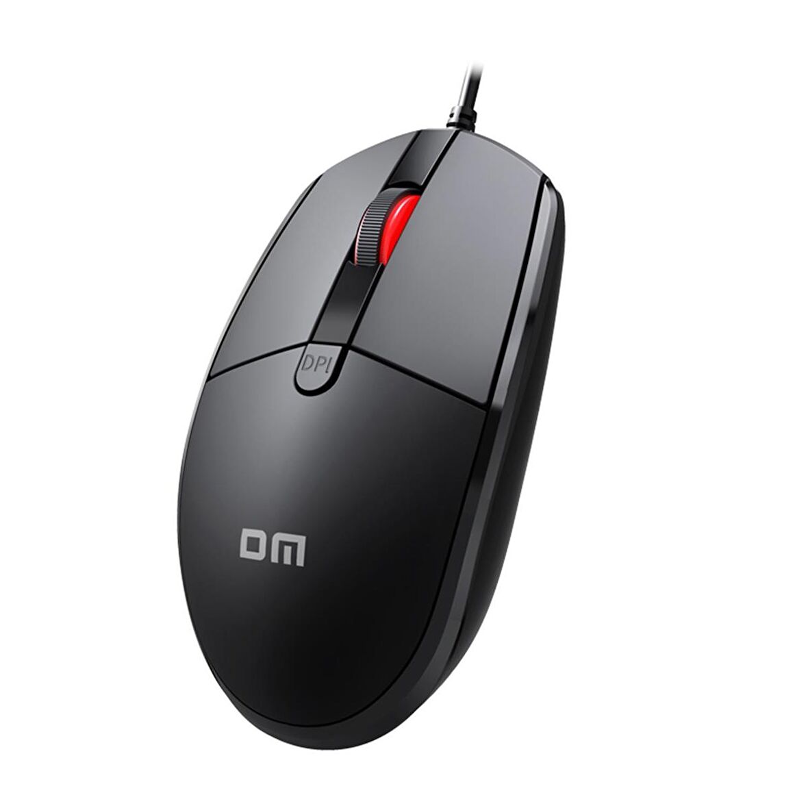 DM K3 2000 DPI Kablolu Optik Mouse Siyah