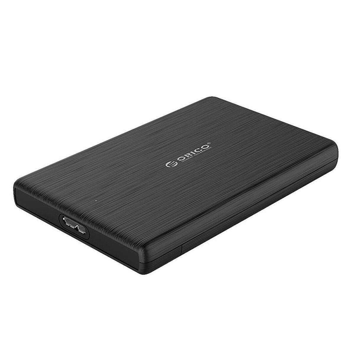 Orico Type-C USB3.1 to USB 2.5 inç HDD SSD Harici Slim Harddisk Kutusu, 2189C3-V1-BK, Siyah