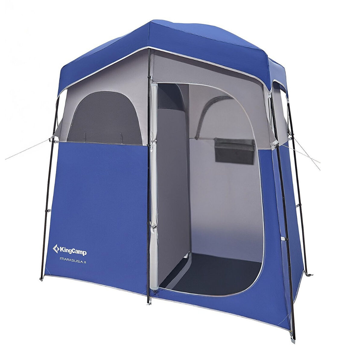 KingCamp Marasusa II Double Çiftli Duş ve Tuvalet Çadırı Blue