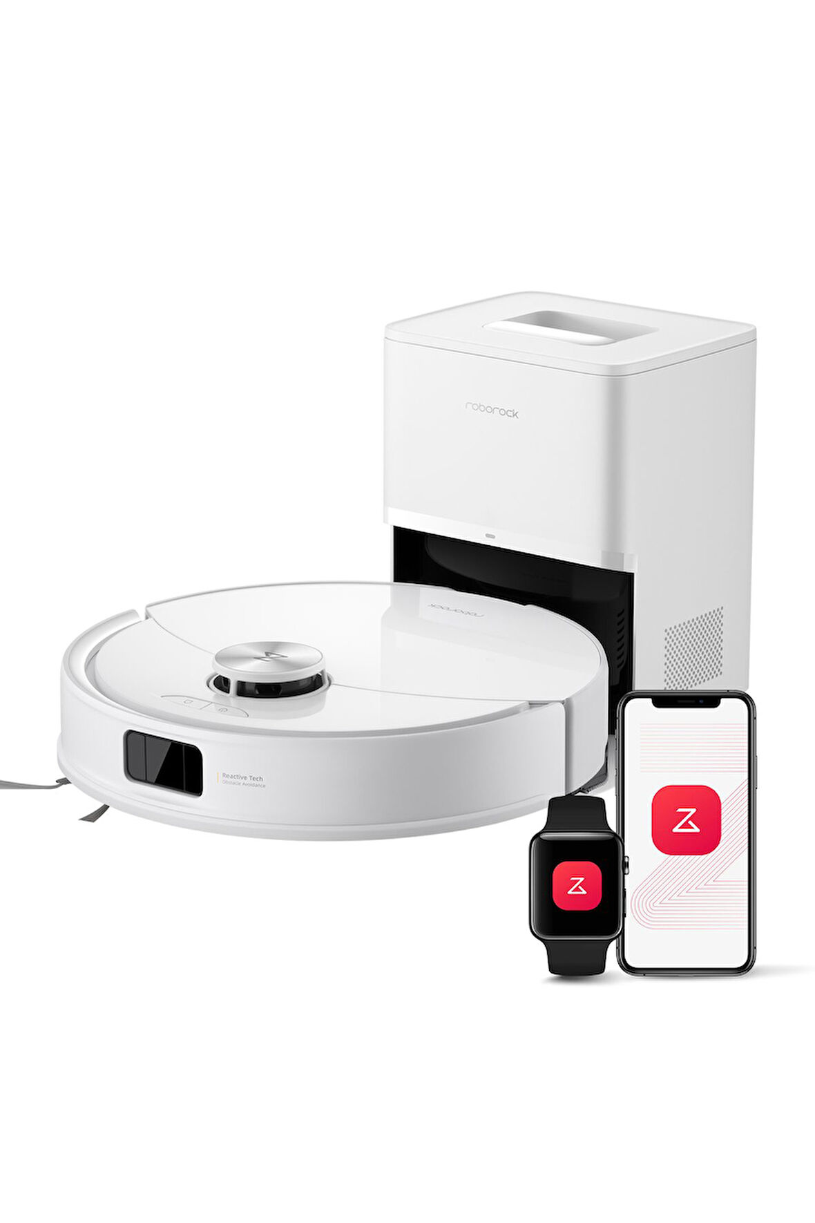 S8 Pro Plus Akıllı Robot Süpürge - Beyaz