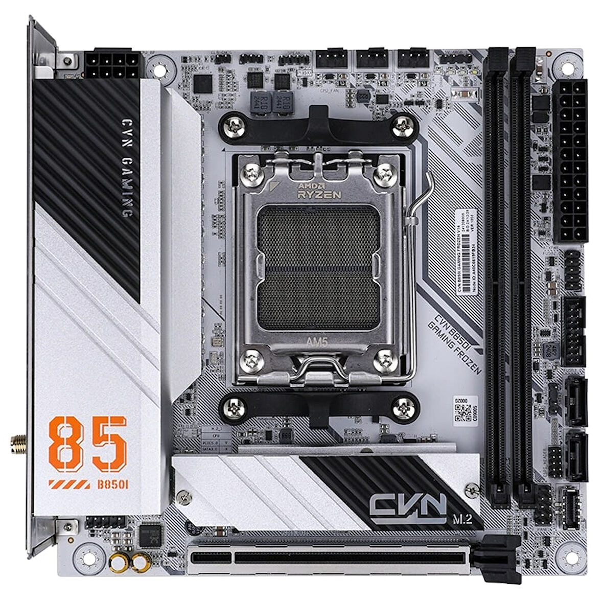 COLORFUL CVN B850I GAMING FROZEN V14 DDR5 8000MHz ITX Gaming (Oyuncu) Anakart 