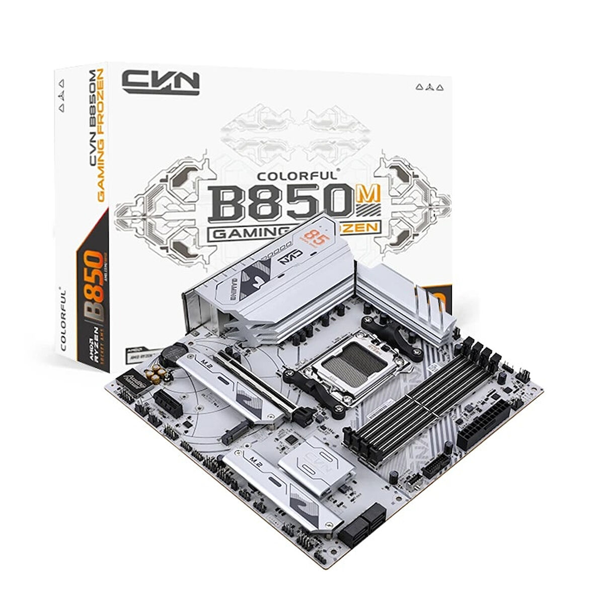 COLORFUL CVN B850M GAMING FROZEN V14A DDR5 8400Mhz